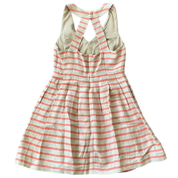 Banana Republic Striped Linen Fit & Flare Dress - Picture 2 of 5